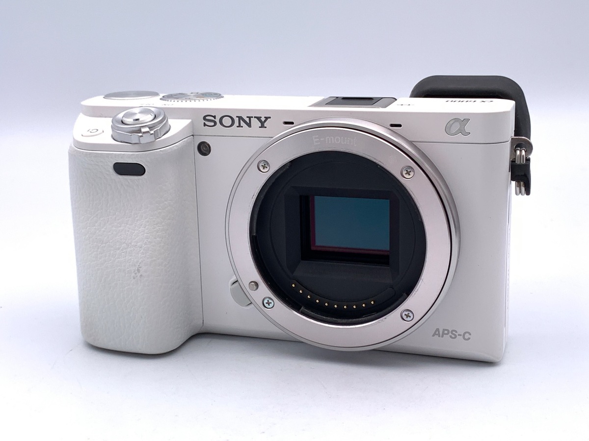 中古：B(並品)】ソニー α6000 ボディ ホワイト [ILCE-6000