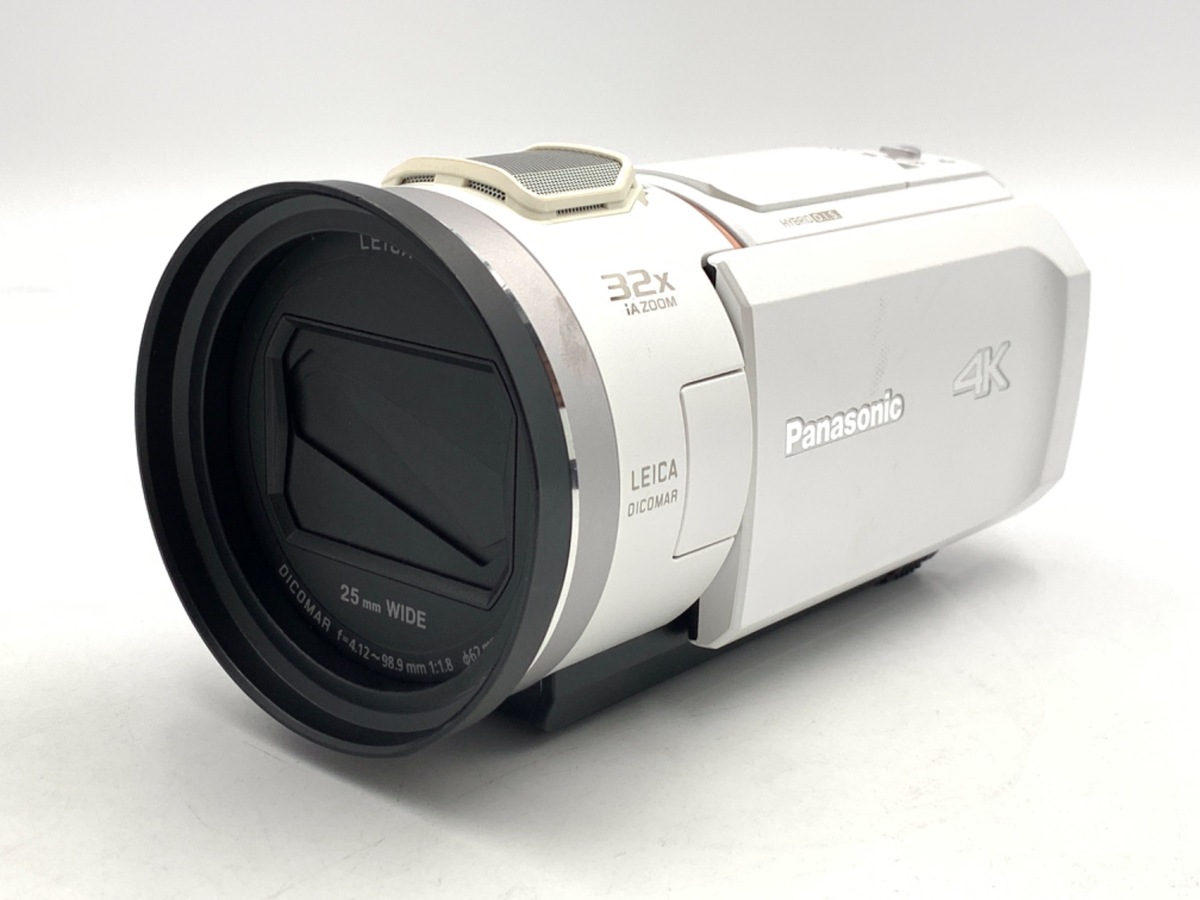 中古】パナソニック デジタル4Kビデオカメラ HC-VX2M-W ピュアホワイト 
