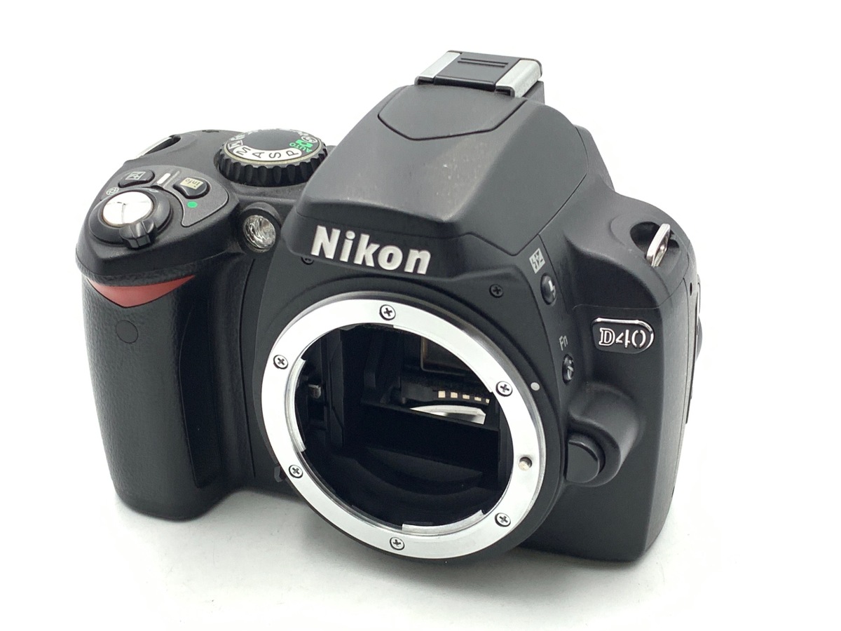 中古：B(並品)】ニコン D40 ブラックボディ | 2443880023857