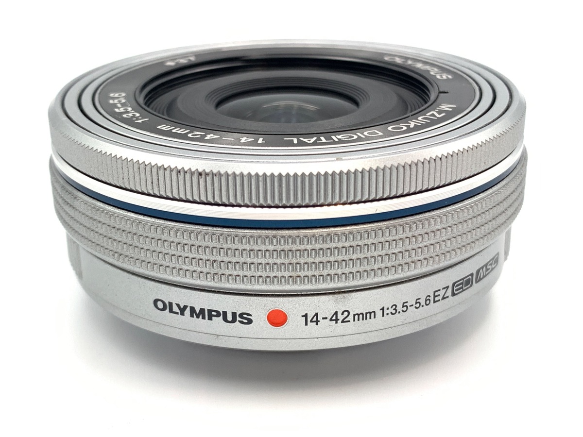 中古】オリンパス M.ZUIKO DIGITAL ED 14-42mm F3.5-5.6 EZ シルバー