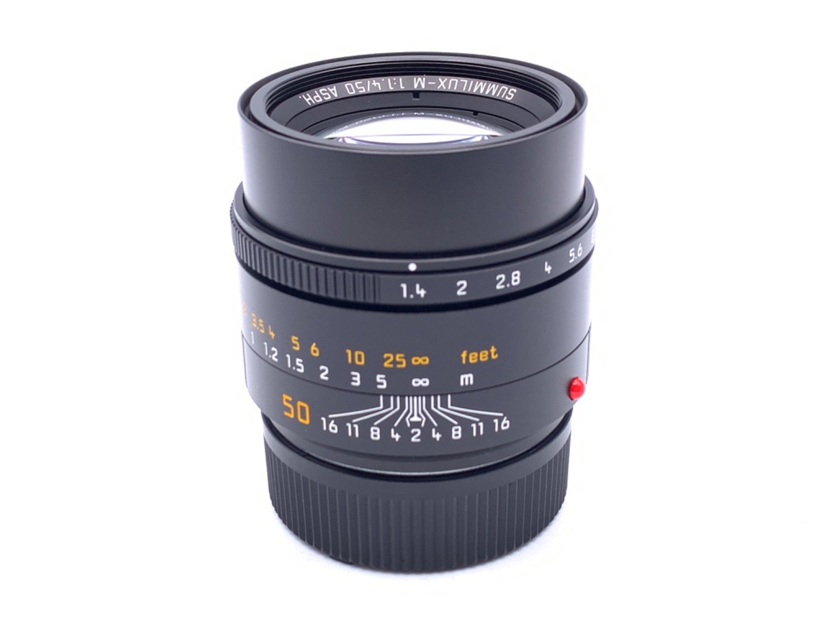 Summilux M50mm f1.4 ASPH. 11728 ライカ保証付き ライカ ズミルックスM f1.4/50mm ASPH. ブラック / ライカ
