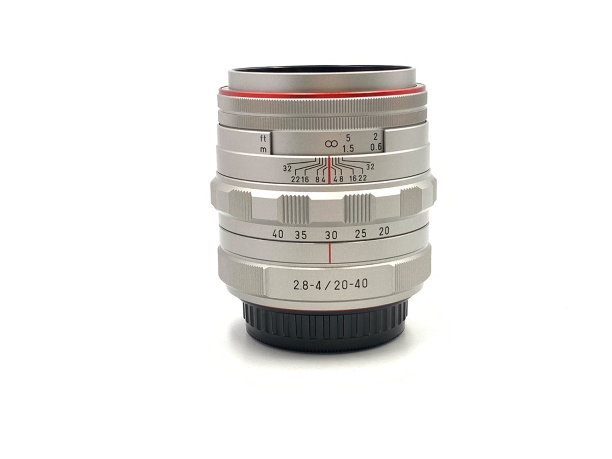 Limitedズーム！貴重なシルバー HD PENTAX-DA 20-40mm HD DA20-40mm F2.8-4ED Limited DC WRをプチカスタマイズする