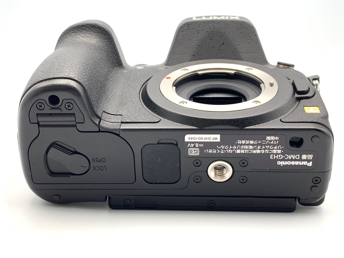 中古：A(美品)】パナソニック LUMIX DMC-GH3-K ボディ ブラック
