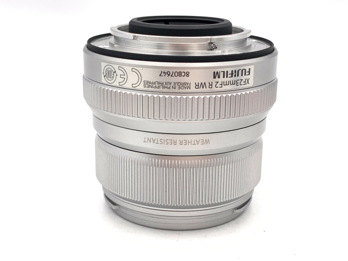 xf23mm f2  シルバー　美品 中古】フジフイルム XF23mm F2 R WR シルバー｜｜カメラの