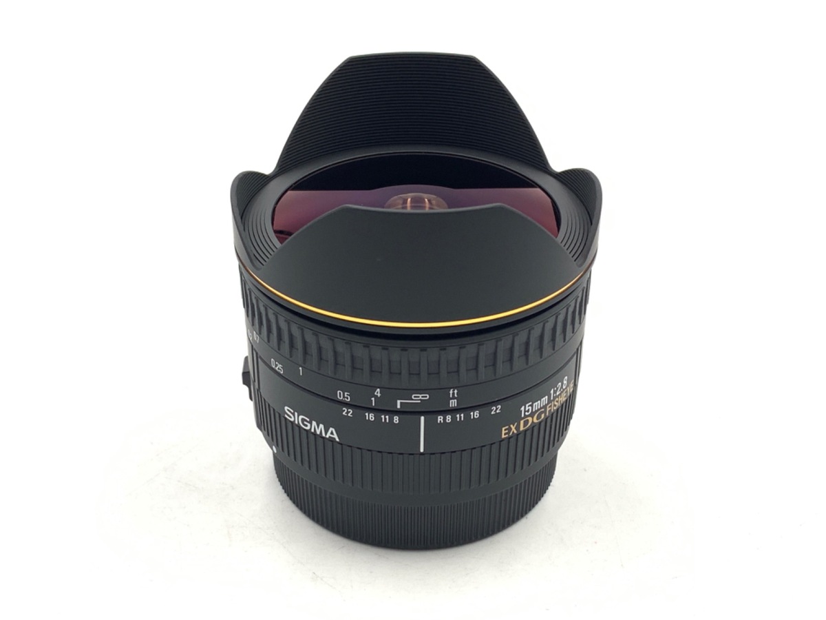 シグマ 15mm F2.8 EX FISHEYE キヤノンEFマウント用 15mm F2.8 EX DG DIAGONAL FISHEYE (ｷﾔﾉﾝ AF) 中古価格比較