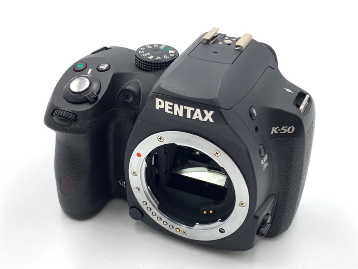 中古：AB(良品)】ペンタックス K-50 ボディ ブラック