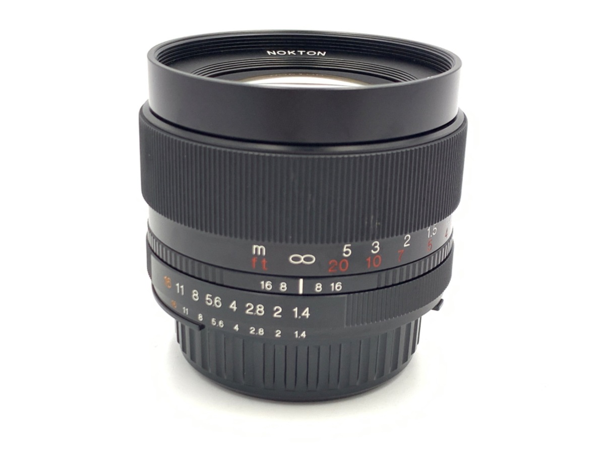 フォクトレンダー NOKTON 58mm F1.4 SLII (ﾆｺﾝAi-S) 中古価格比較