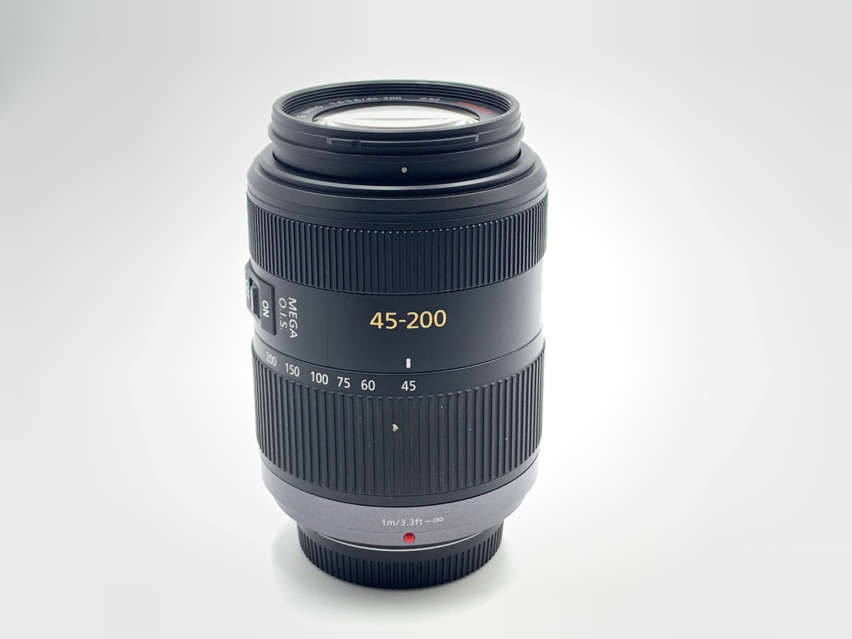 LUMIX G VARIO 45-200mm/F4.0-5.6/MEGA O.I.S. H-FS045200 中古価格