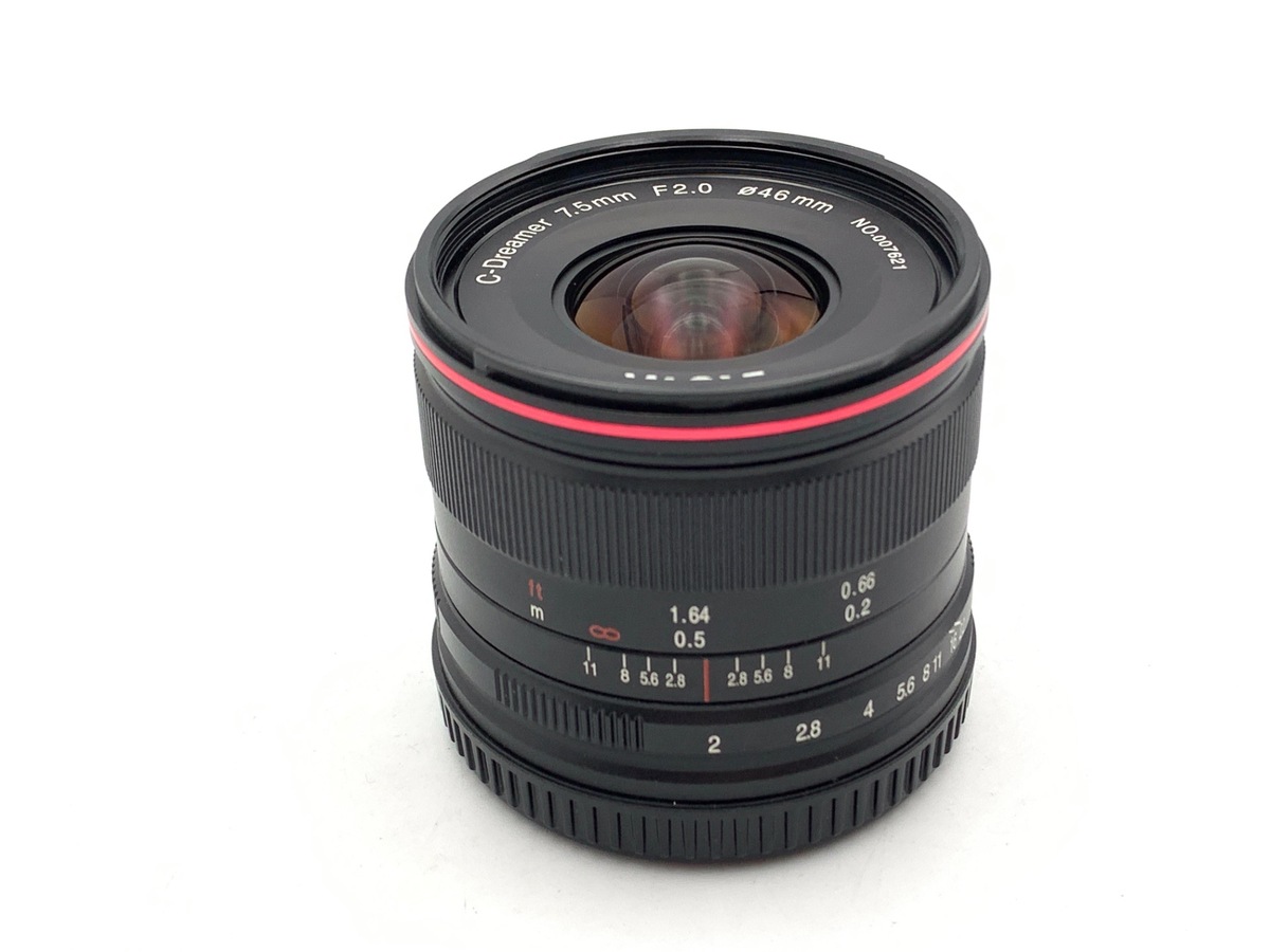 中古：A(美品)】ラオワ LAOWA 7.5mm F2 MFT Llghtwelght ブラック