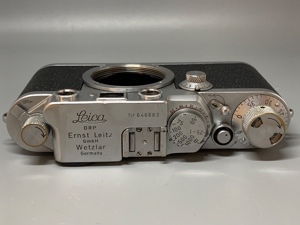 【中古】ライカ ライカ IIIf ボディセルフなし レッドシンクロ