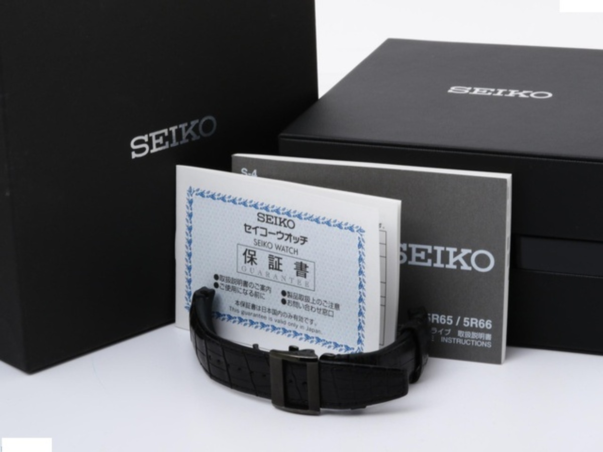 セイコー プロスペックス ブラック SBDB025/5R66-0BR0 チタン