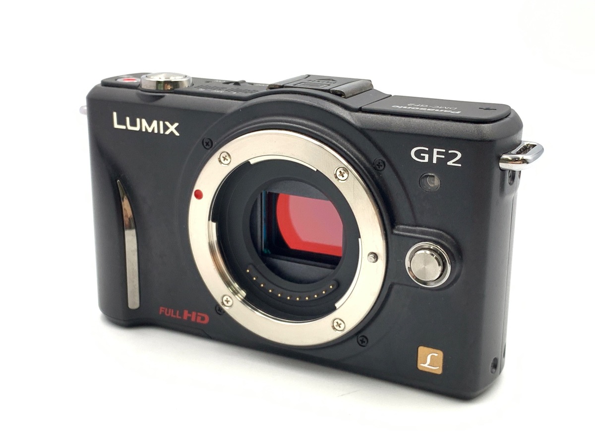 中古：AB(良品)】パナソニック LUMIX DMC-GF2-K ボディ ブラック 