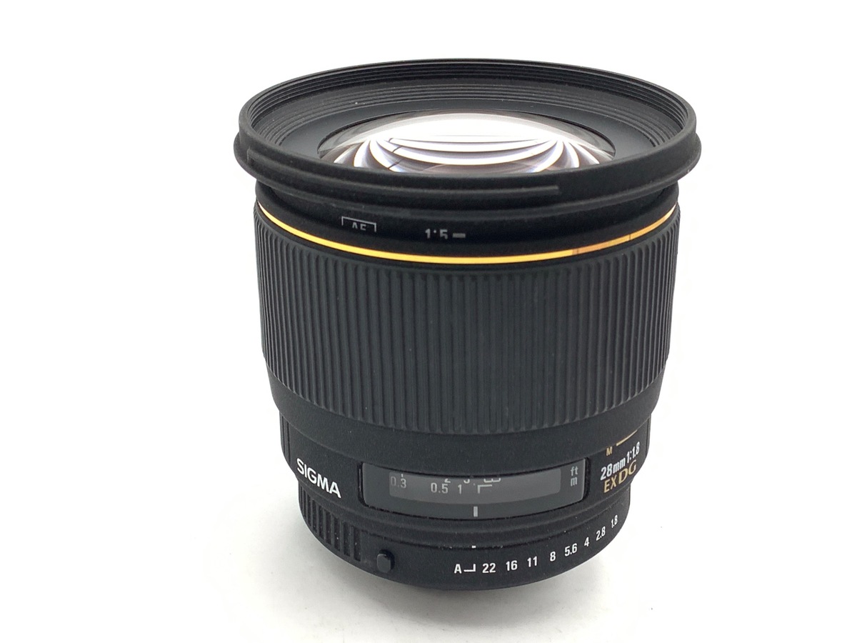 シグマ　28mm 1.8 ex DG 動作良好　シグマ　ペンタックス シグマ28mm F1.8 ニコン用広角レンズ新登場