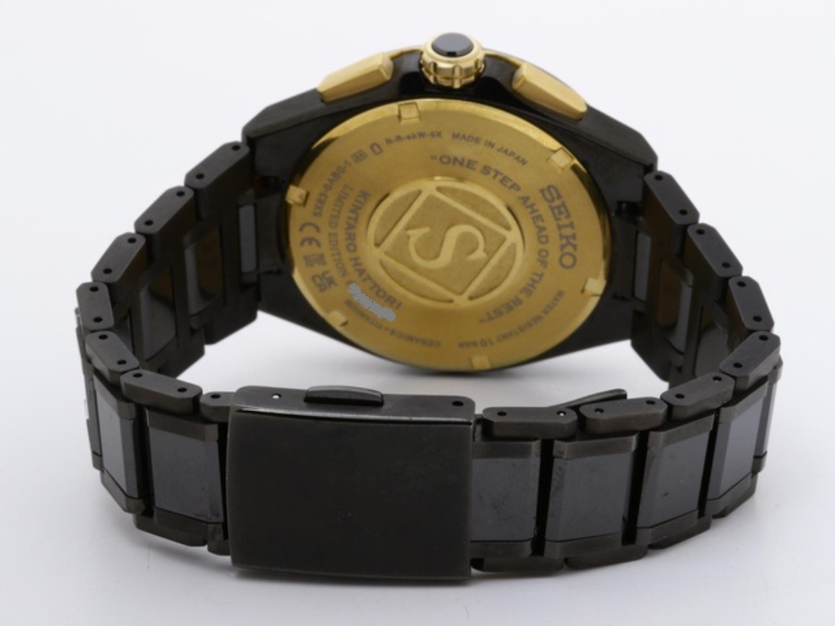 セイコー アストロン ネクスター ブラック SBXC156/5X83-0AB0 チタン/セラミック セイコーブランド100周年記念  服部金太郎モデル