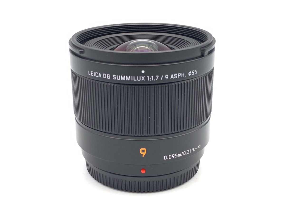 ★極美品　Lumix LEICA SUMMILUX 9mm F1.7 H-X09 中古】パナソニック LEICA DG SUMMILUX 9mm/F1.7 ASPH. [H-X09] 在庫