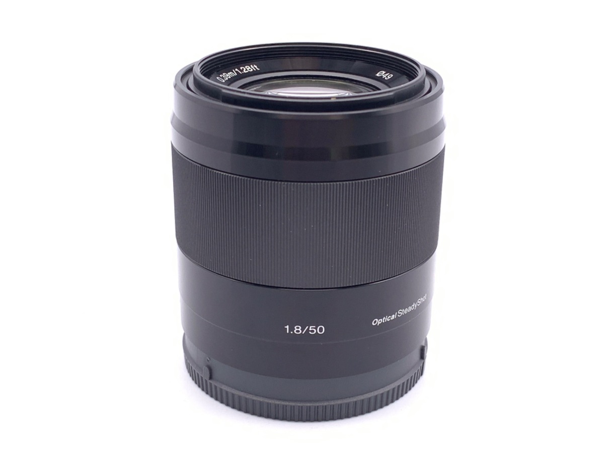 中古】ソニー E 50mm F1.8 OSS [SEL50F18B] ブラック 在庫一覧｜カメラ