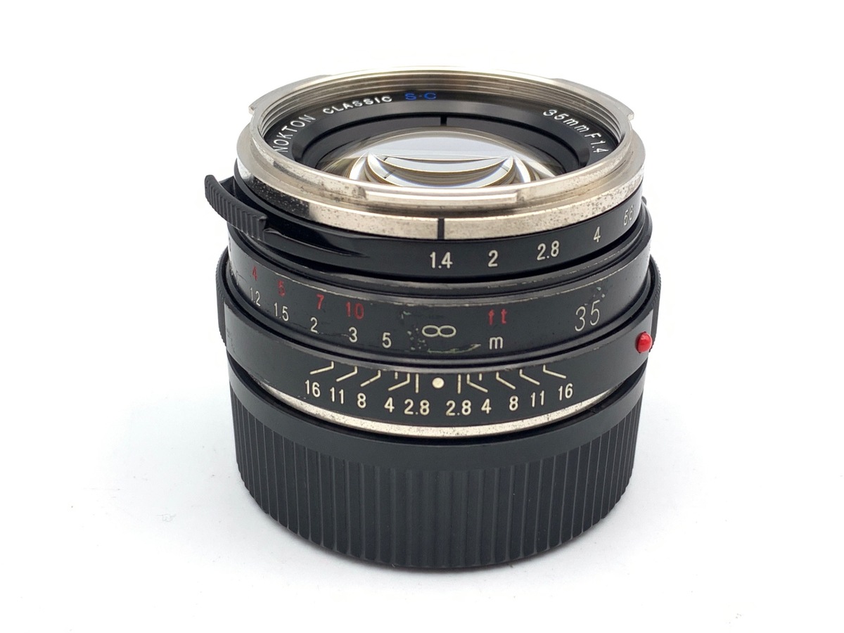 �R�V�i NOKTON Classic 35mm F1.4(VM)ICS �u���b�N�y�C���g