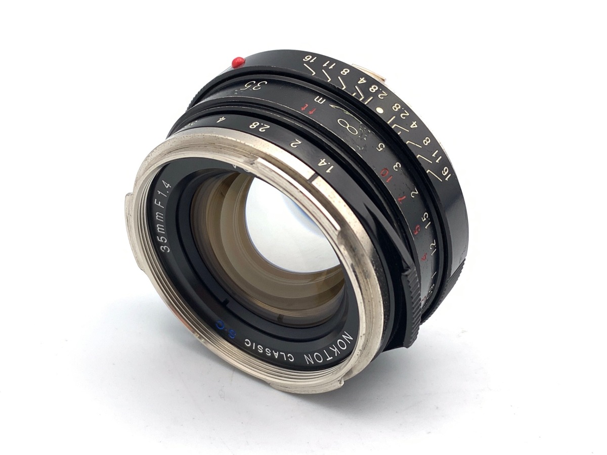 コシナ NOKTON Classic 35mm F1.4(VM)ICS ブラックペイント