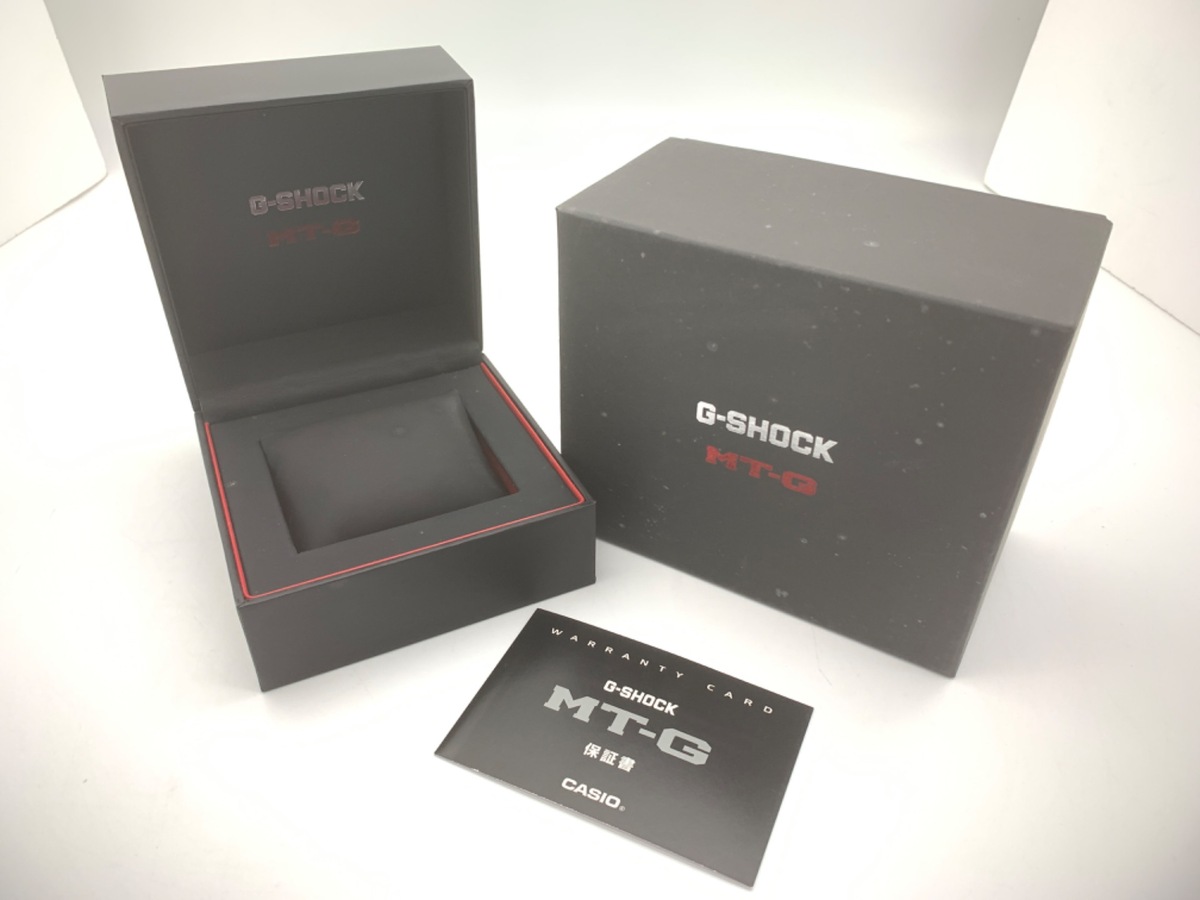 中古：B(並品)】カシオ G-SHOCK MT-G ブラック MTG-B2000D-1AJF 