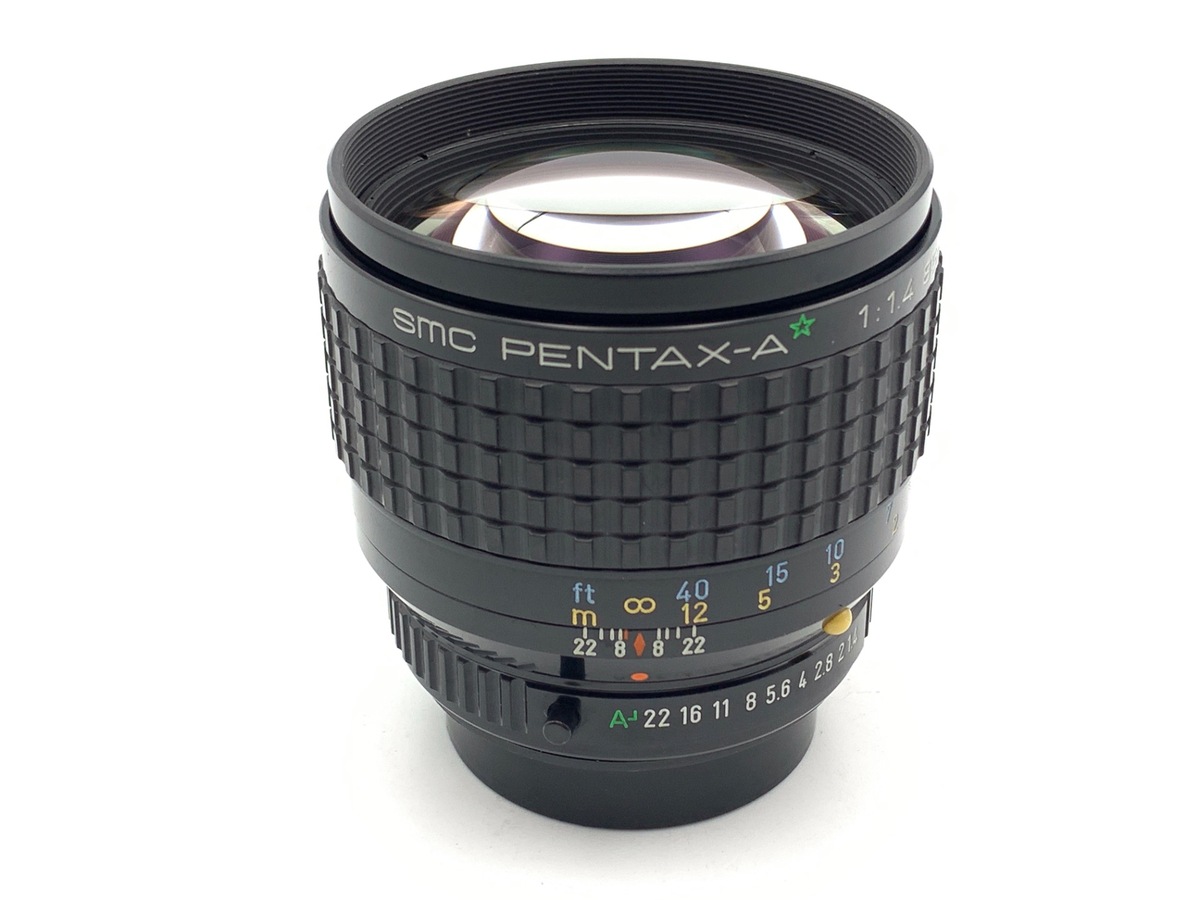 中古：AB(良品)】ペンタックス smc PENTAX-A☆ 85mm F1.4