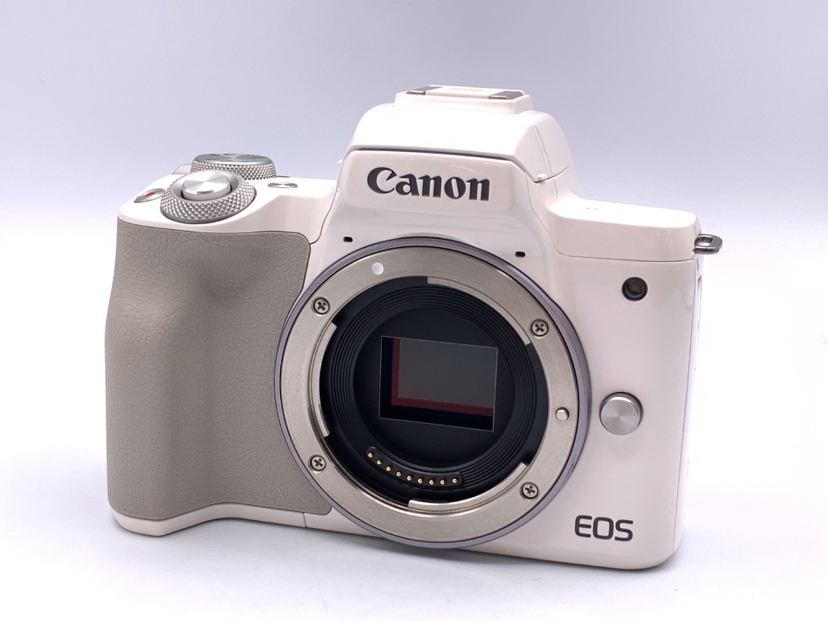 中古：AB(良品)】キヤノン EOS Kiss M ボディ ホワイト | 2443090088479