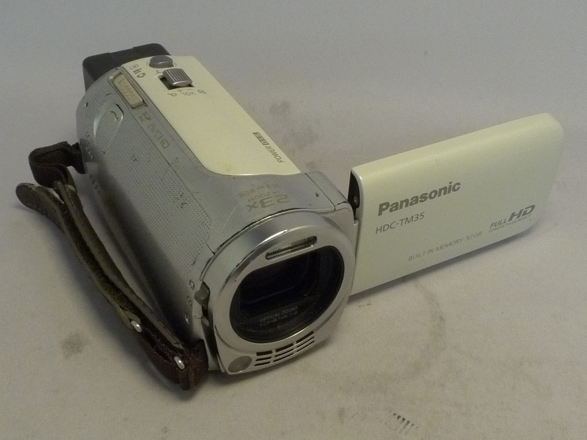Panasonic HDC-TM35 ビデオカメラ ホワイト パナソニック HDC