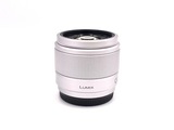 Panasonic - LUMIXレンズ G 25mm / F1.7（H-H025S）シルバー 美品 中古】パナソニック LUMIX G 25mm F1.7 ASPH. [H-H025S