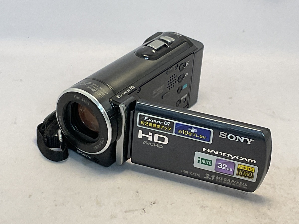 中古：AB(良品)】ソニー HDR-CX170 ブラック | 2443090115304