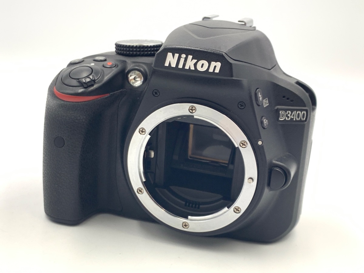 ショット数1343!■ほぼ新品■ NikonD3400 ボディ 中古：AB(良品)】ニコン D3400 ボディ ブラック | 2443090115472