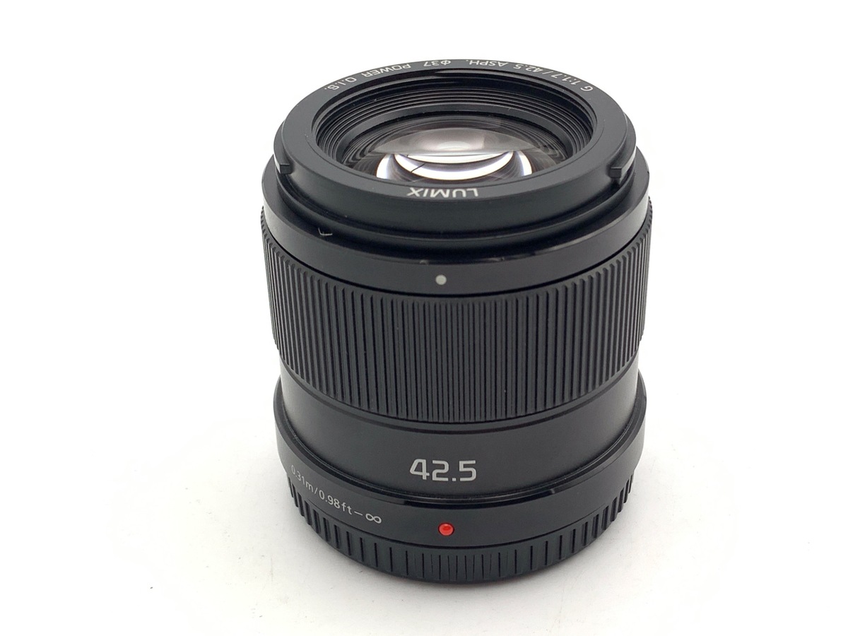 LUMIX G 42.5mm/F1.7 ASPH./POWER O.I.S. H-HS043-K [ブラック] 中古
