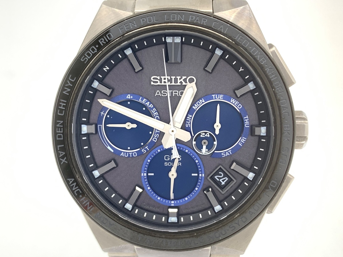 セイコー アストロン グレー SBXC119/5X53-0BV0 チタン