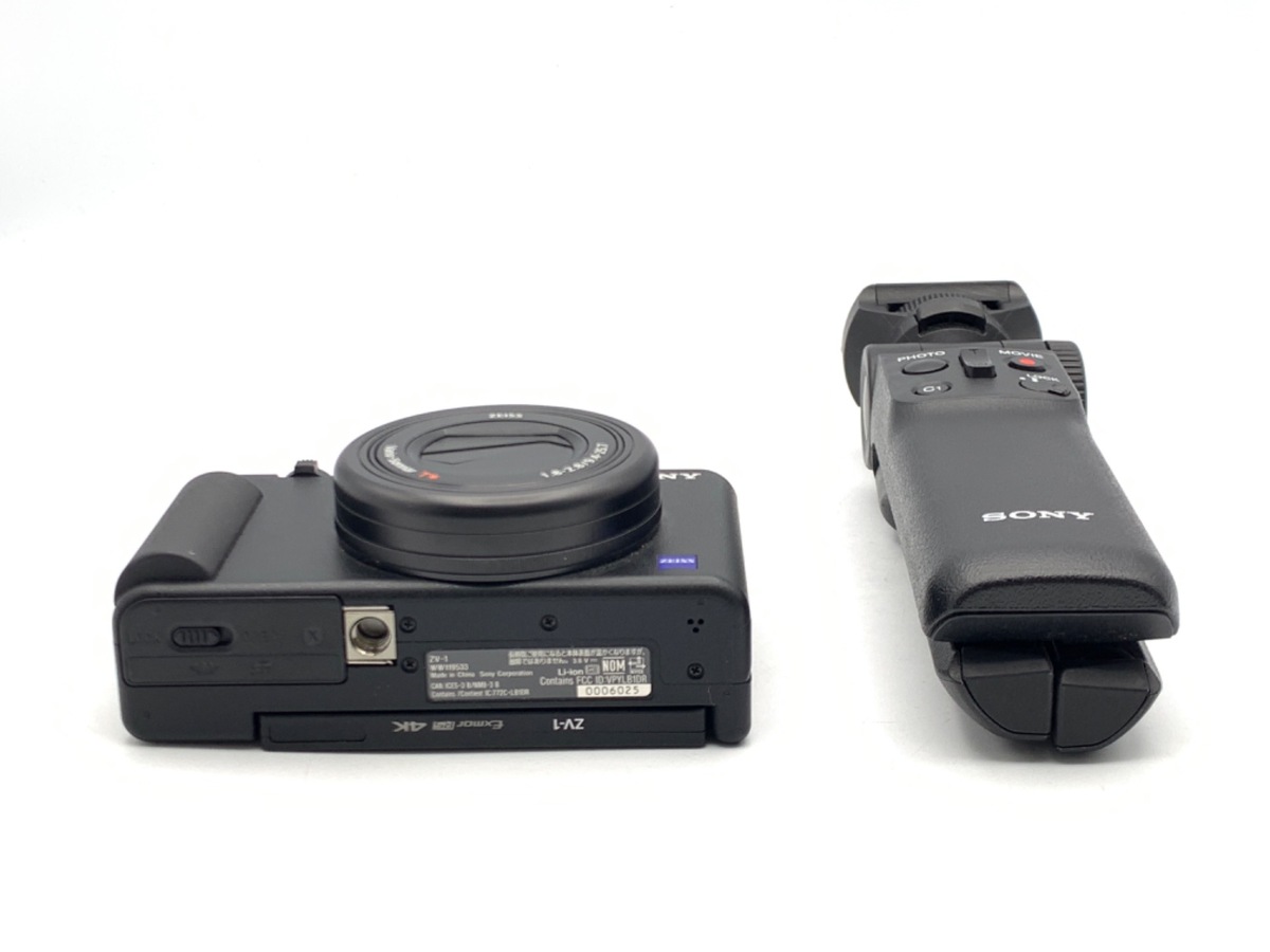 中古】ソニー VLOGCAM ZV-1G B シューティンググリップキット ブラック