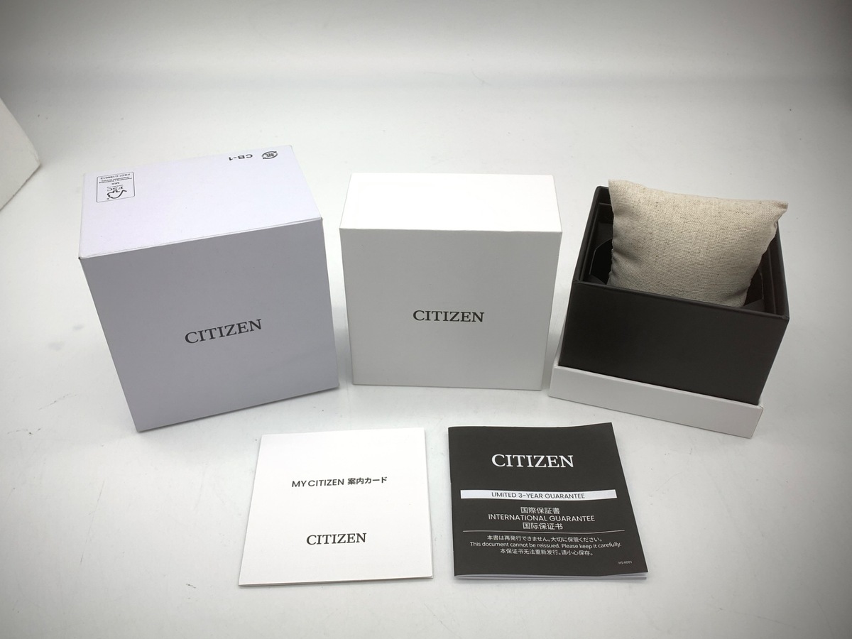 シチズン アテッサ ダイレクトフライト ブラック BY1001-66E/H874-005HK01 チタン