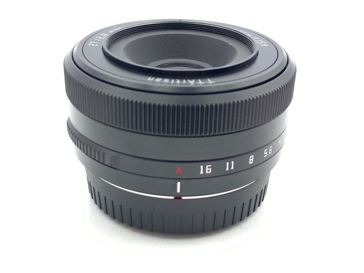 中古】銘匠光学 TTArtisan AF 27mm f/2.8 フジフイルムX用 ブラック