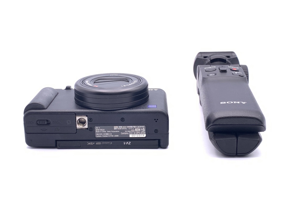 中古】ソニー VLOGCAM ZV-1G B シューティンググリップキット ブラック