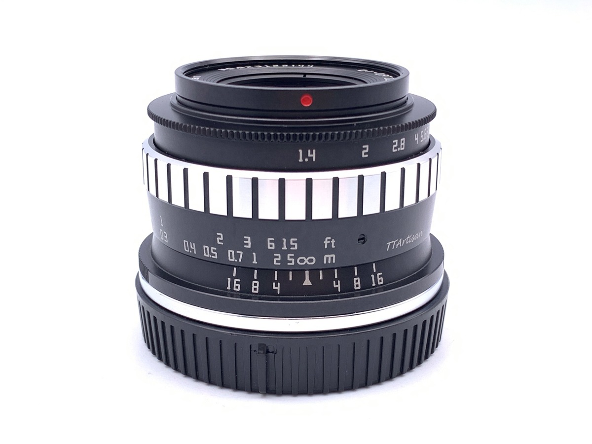 �������w TTArtisan 23mm f/1.4 C �j�R��Z�p �u���b�N×�V���o�[