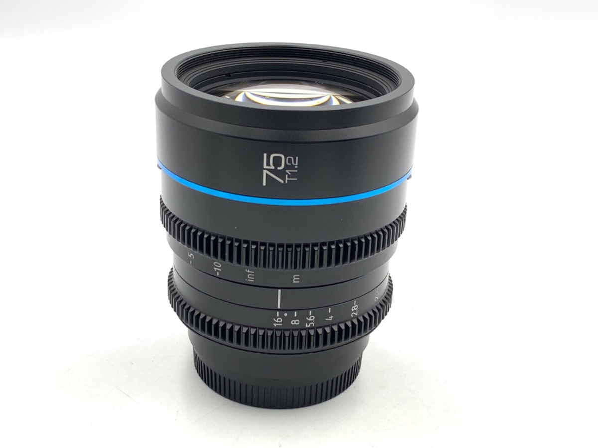 SIRUI Night Walker 75mm T1.2 S35 �\�j�[E�}�E���g�p �u���b�N