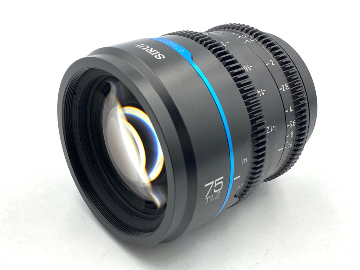 SIRUI Night Walker 75mm T1.2 S35 ソニーEマウント用 ブラック