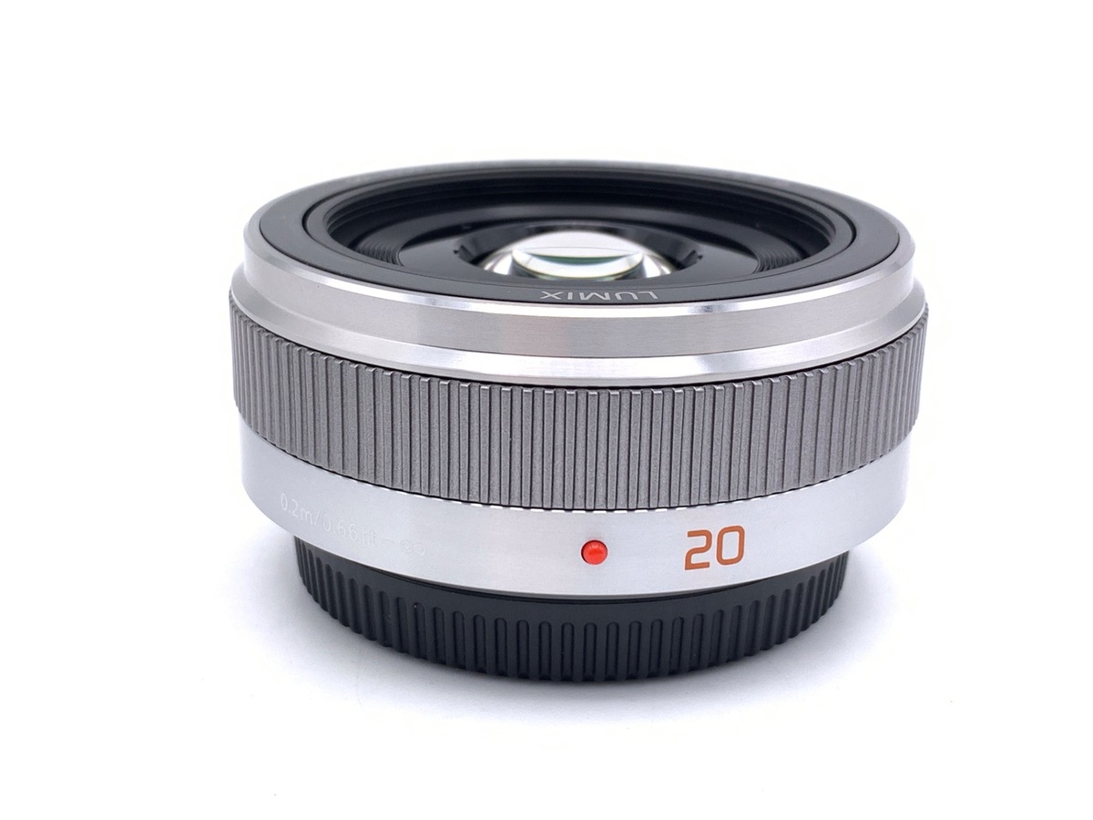 中古】パナソニック LUMIX G 20mm F1.7 II ASPH. [H-H020A] シルバー