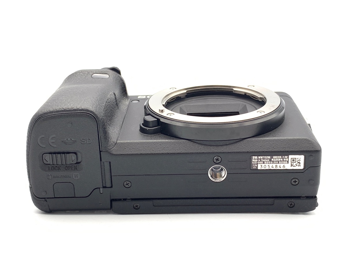 SONY α6400 ILCE-6400 B（ブラック） カメラボディ（中古） 中古】ソニー α6400 ボディ ブラック [ILCE-6400 B]｜｜カメラの