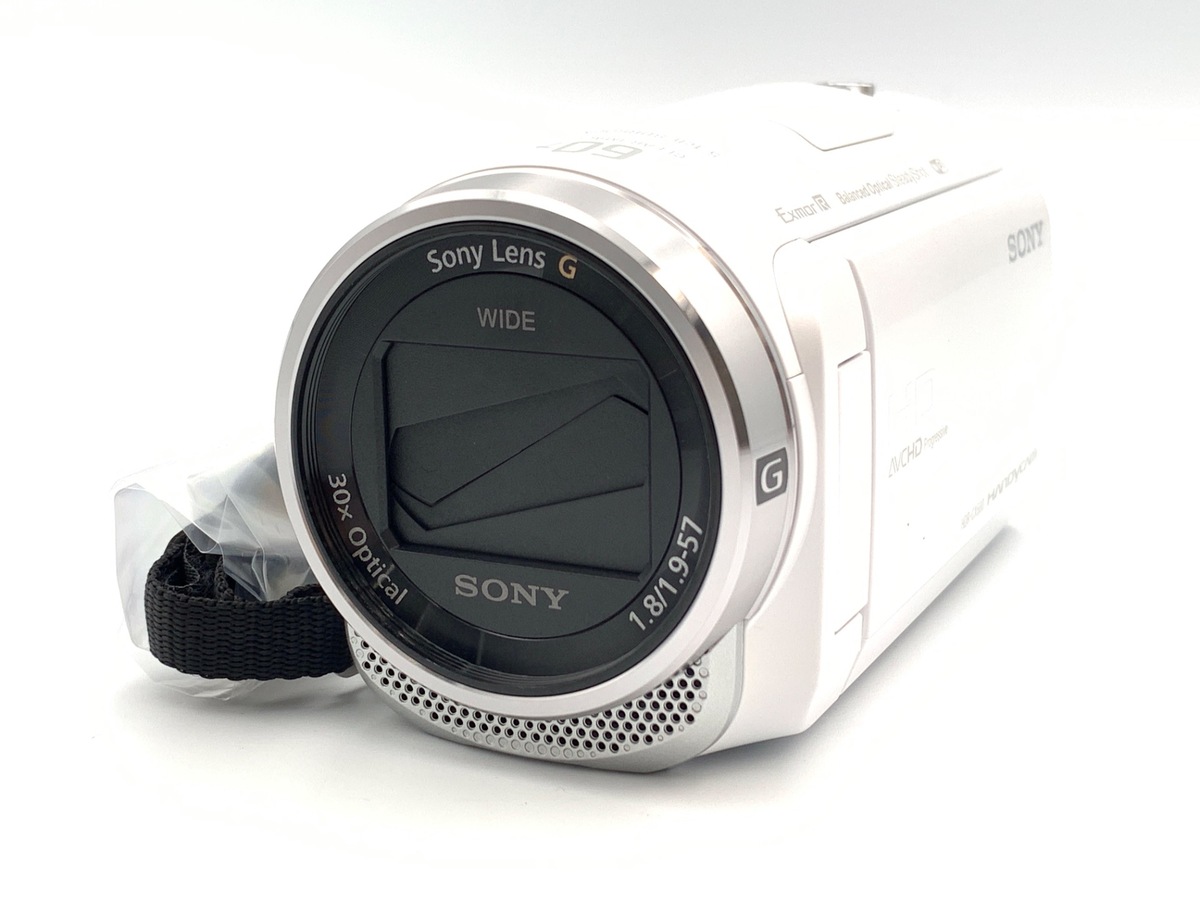中古】ソニー デジタルHDビデオカメラレコーダー HDR-CX680 W ホワイト