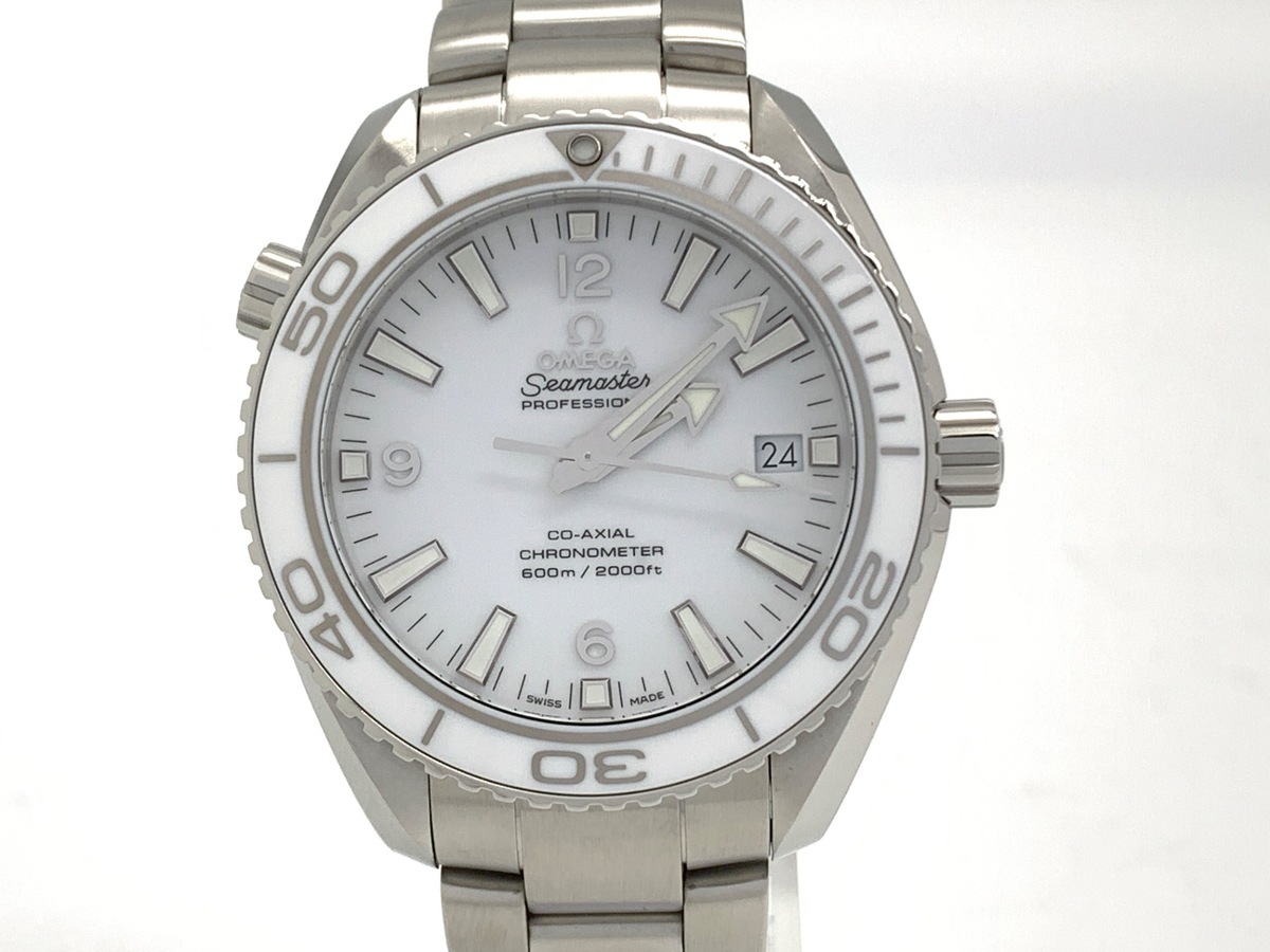 オメガ(OMEGA) シーマスター プラネットオーシャン ホワイト 232.30.42.21.04.001 ステンレススティール