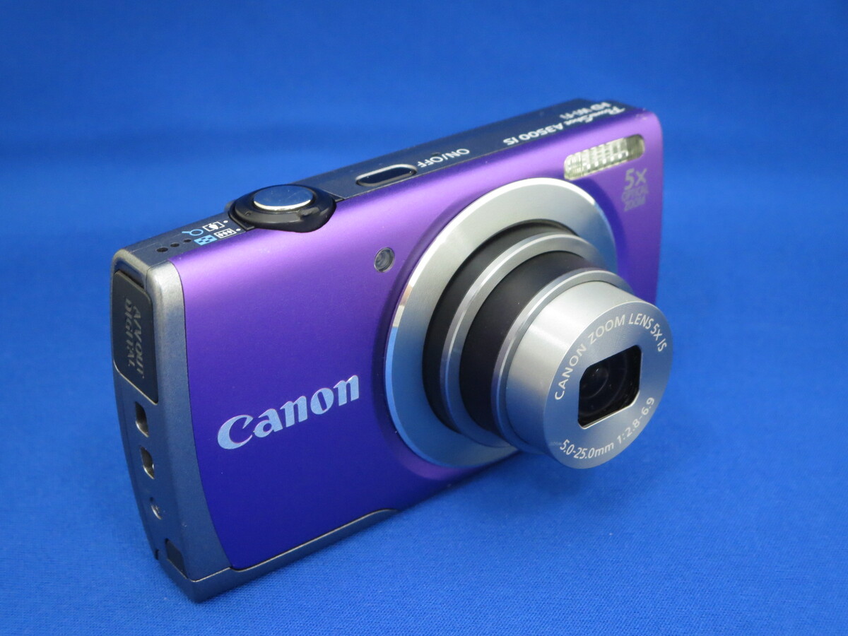 Canon PowerShot A3500 IS パープル【中古】 中古】キヤノン PowerShot A3500 IS パープル｜｜カメラのキタムラ