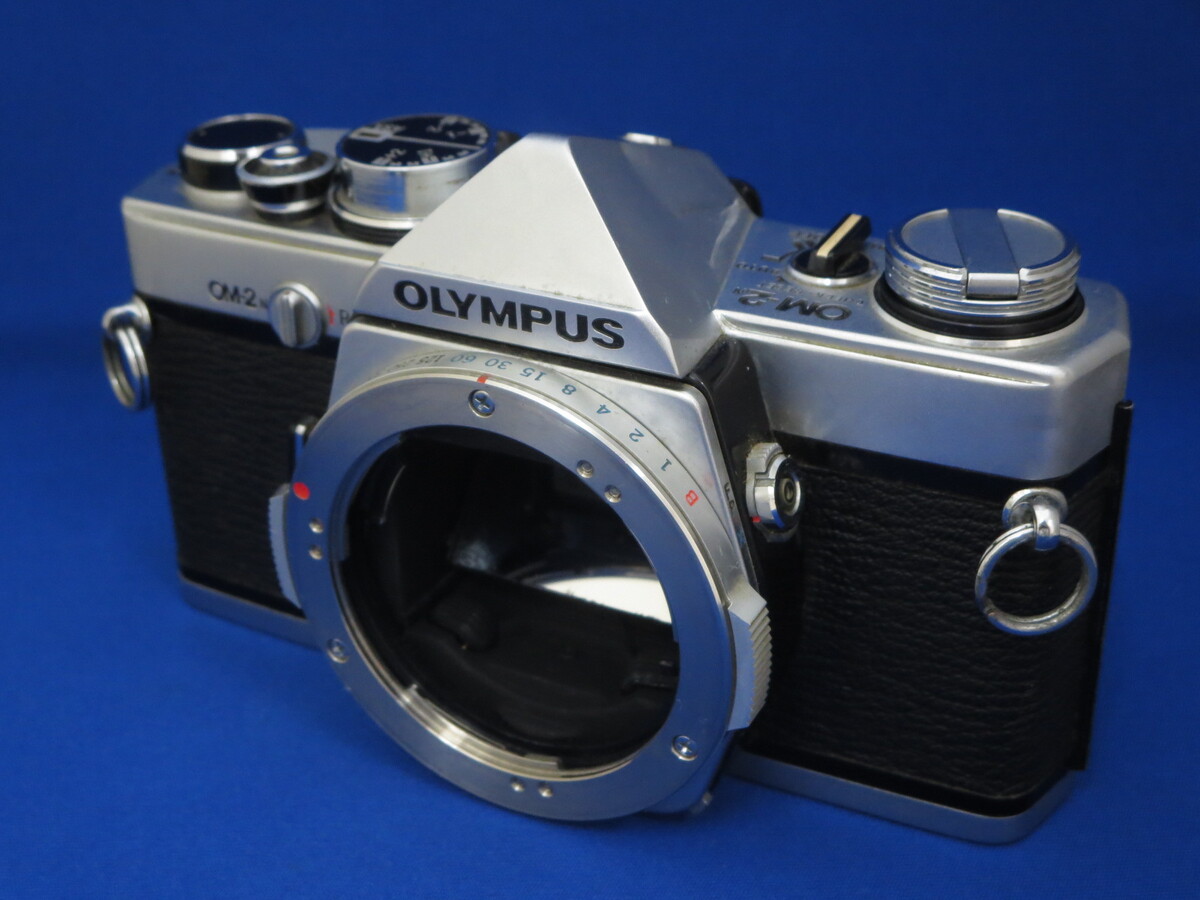 中古：C(やや難あり)】オリンパス OM-2N ボディ シルバー