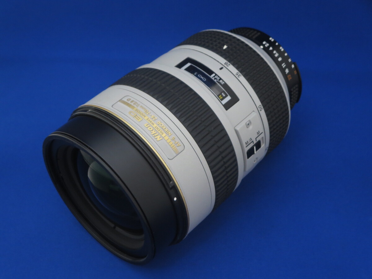 【中古品】Nikon AF-S ED 28-70mm F2.8D ライトグレー Nikon - Nikon AF-S ED 28-70mm F2.8D IF ライトグレーの通販 by