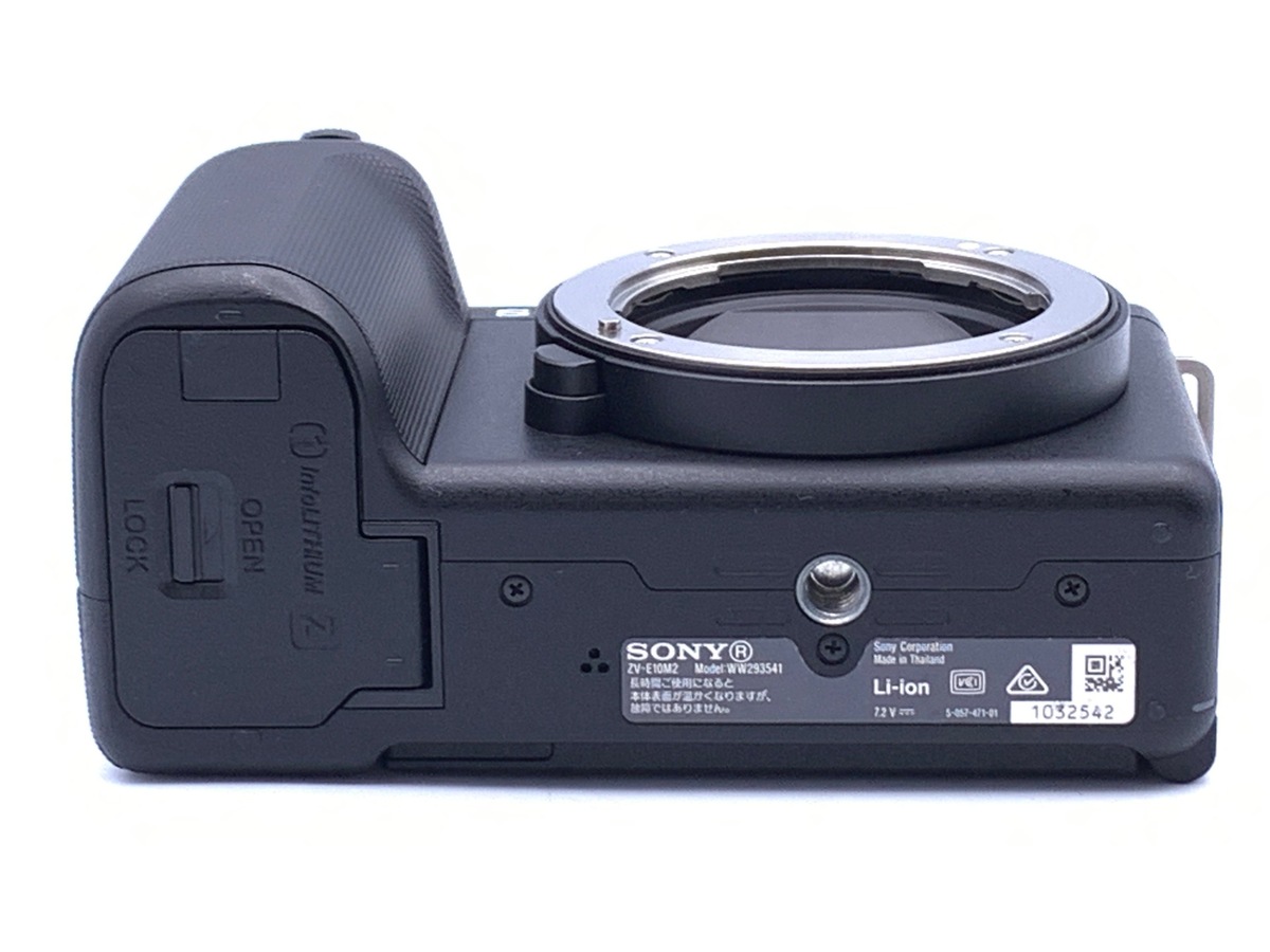 中古：A(美品)】ソニー VLOGCAM ZV-E10 II ボディ ブラック [ZV-E10M2