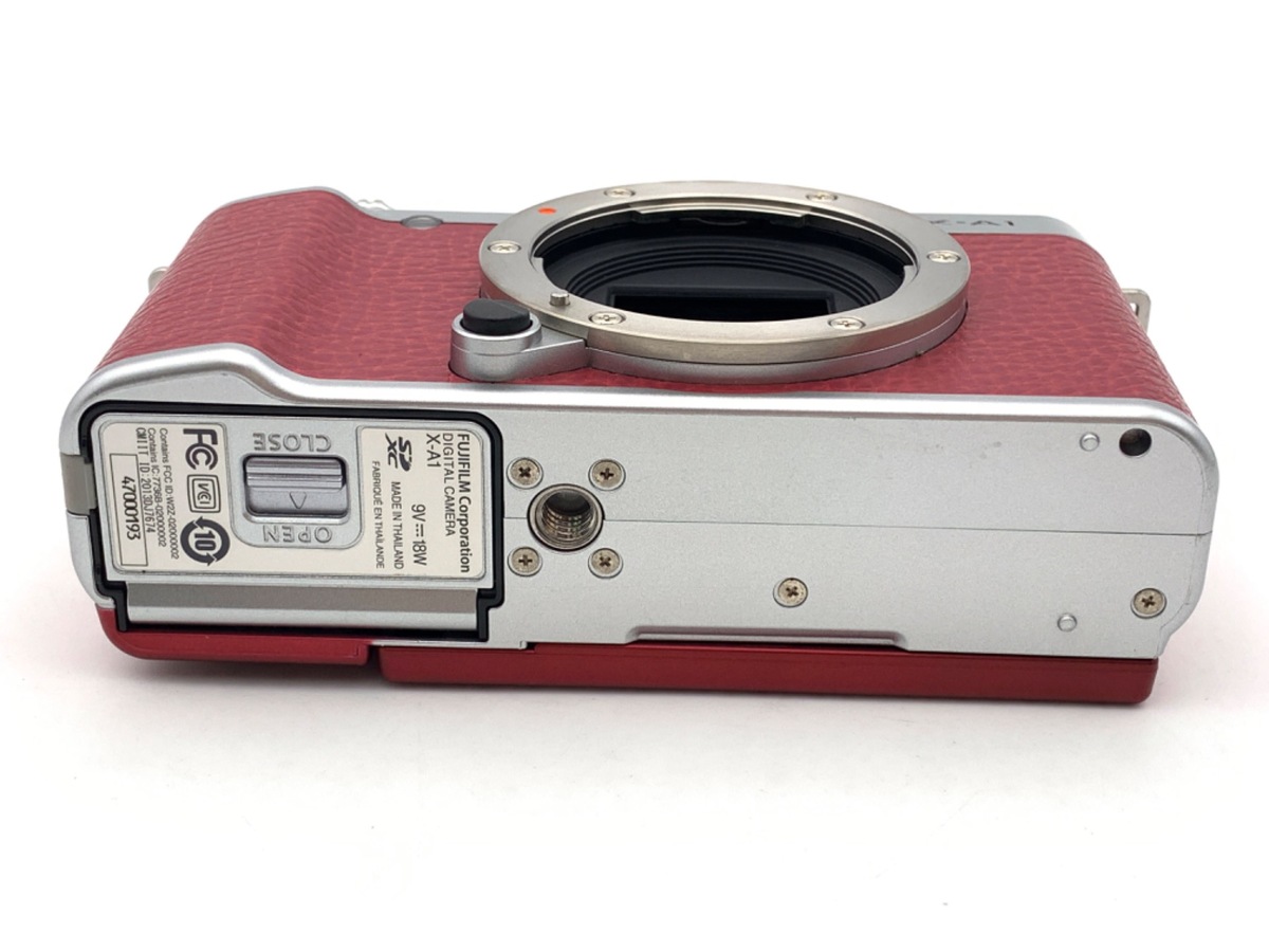 中古：AB(良品)】フジフイルム X-A1 ボディ レッド | 2443200016729