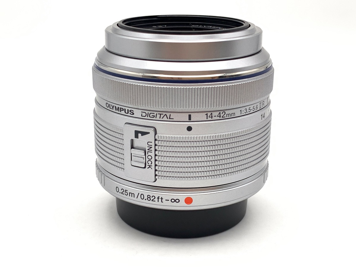 中古】オリンパス M.ZUIKO DIGITAL 14-42mm F3.5-5.6 II R シルバー
