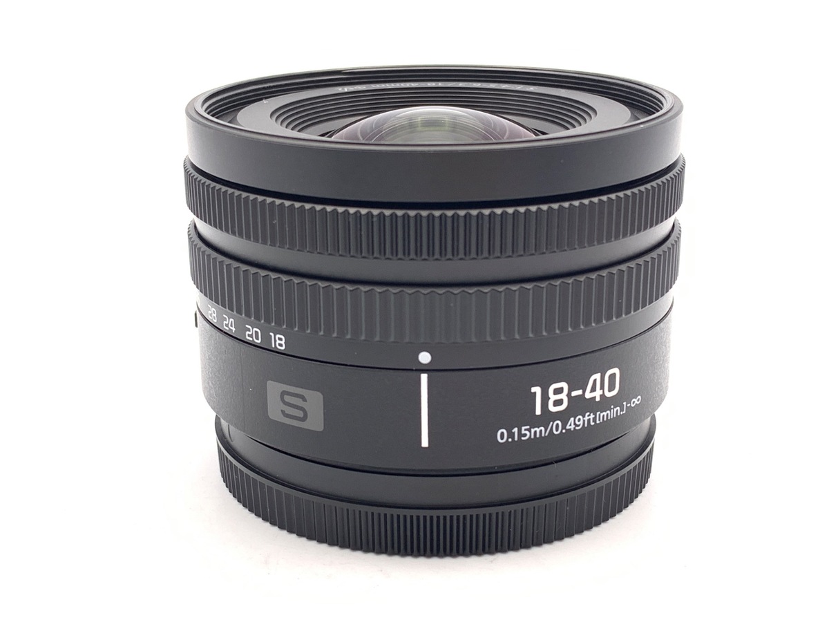 中古：A(美品)】パナソニック LUMIX S 18-40mm F4.5-6.3 [S-R1840