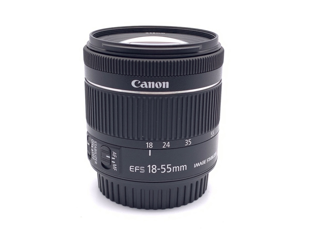 【中古】CANON EFS 18-55mm ズームレンズ 中古：AB(良品)】キヤノン EF-S18-55mm F4-5.6 IS STM | 2442610095188